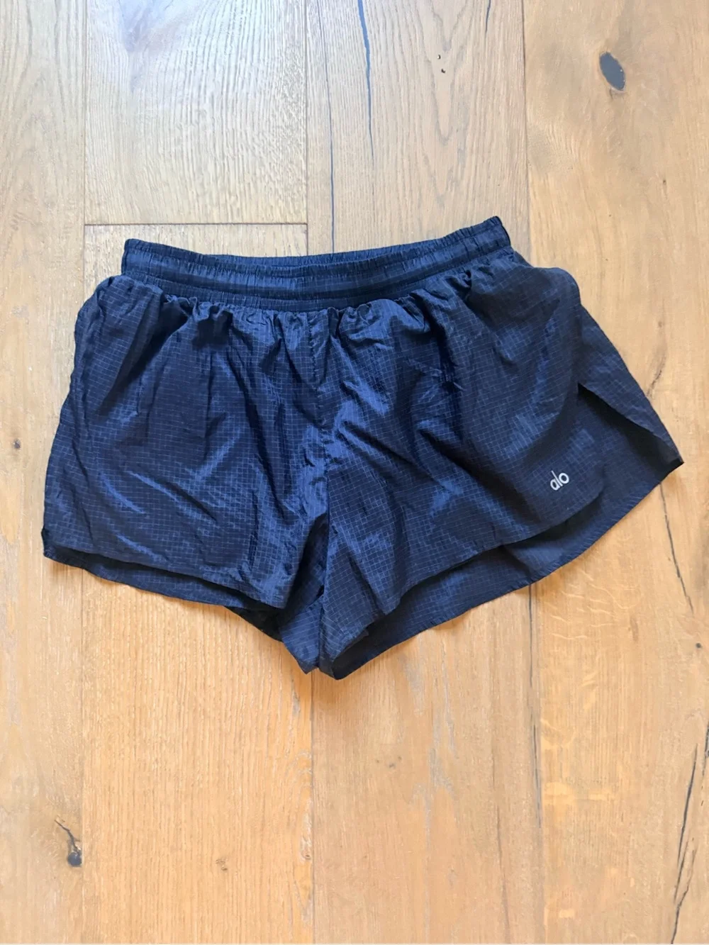 ALO Yoga Navy Blue Game Time Shorts
